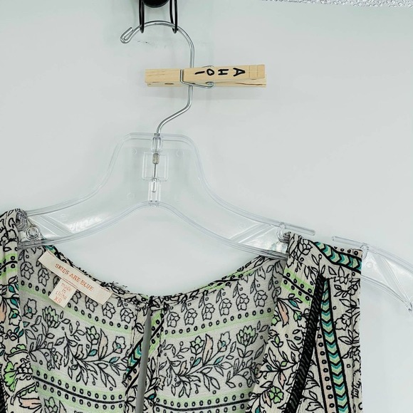 Anthropologie Skies Are Blue floral v-neck dress - Picture 9 of 10